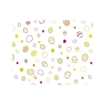 Easter Egg Print Cellophane Roll for Confections - 250mm x 800mm