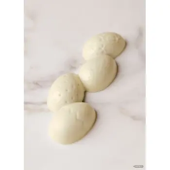 Polycarbonate Easter Egg Chocolate Bar Mold - 118 mm x 42 mm x h 15 mm - 38 gr - 6 cavities