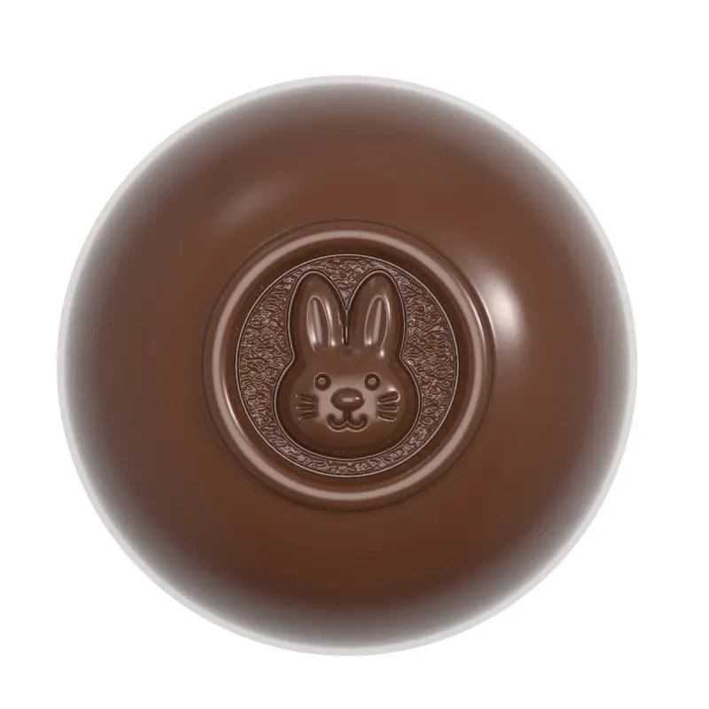 Polycarbonate Easter Bunny Chocolate Praline Mold - 30 mm x 30 mm x h 19 mm - 12 gr - 21 cavities