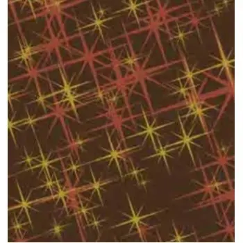 Tillo Twinkling Stars Chocolate Transfer Sheets - 300 mm x 400 mm - 10 sheets