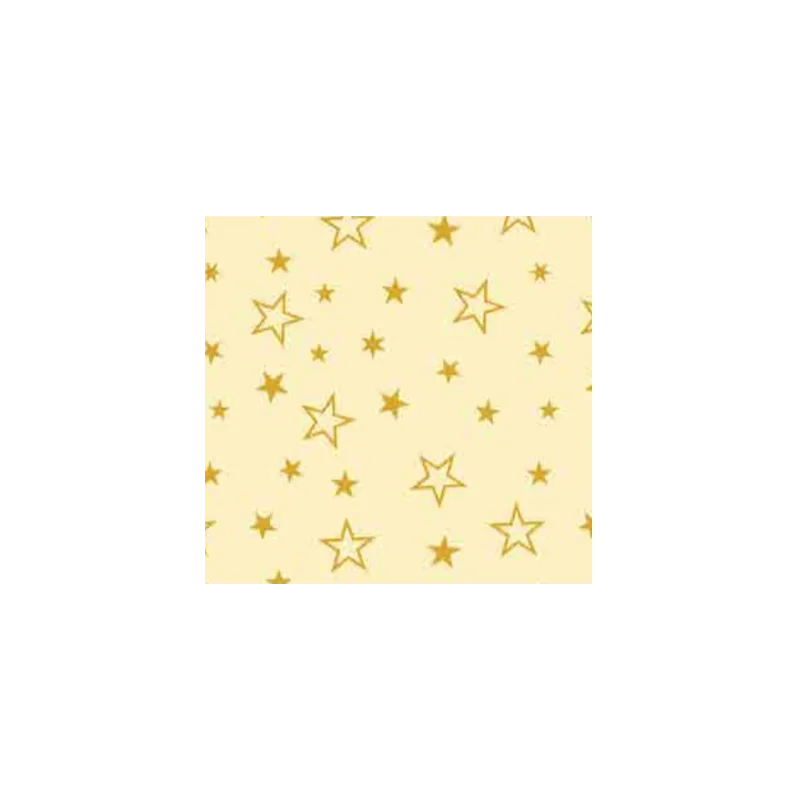 Twinkling Gold Stars Chocolate Transfer Sheets - 300 mm x 400 mm - 10 sheets