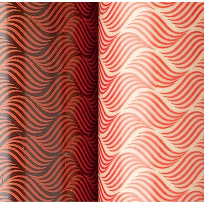 Glittering Red Ocean Chocolate Transfer Sheets - 340 mm x 265 mm - 10 sheets Glittering Red Ocean Chocolate Transfer Sheets - 340 mm x 265 mm - 10 sheets