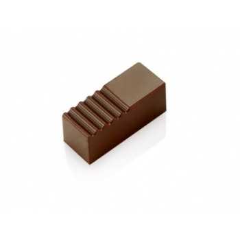 Pavoni PC03 Polycarbonate Chocolate Molds 15 x 37 x 15mm - 10gr - 21 Cavity - PC03 Modern Shaped Molds