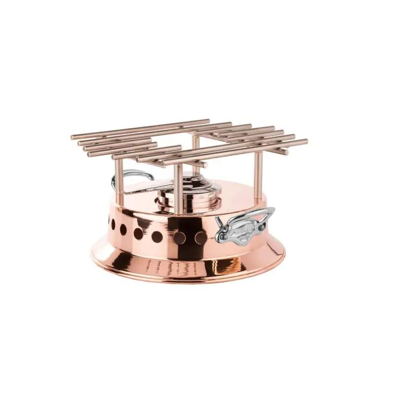 Mauviel Service en salle Heater with Stainless Steel Handles - 8.58''