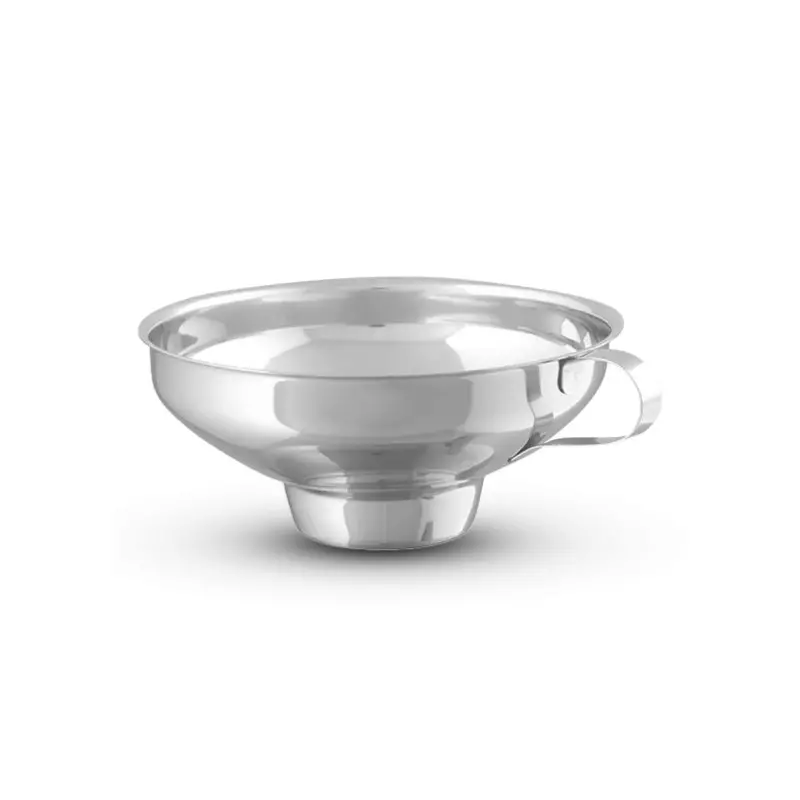 Mauviel M'Passion Stainless Steel Jam Funnel with Stainless Steel Handles - 5.07'' Mauviel M'Passion Stainless Steel Jam Funnel with Stainless Steel Handles - 5.07''