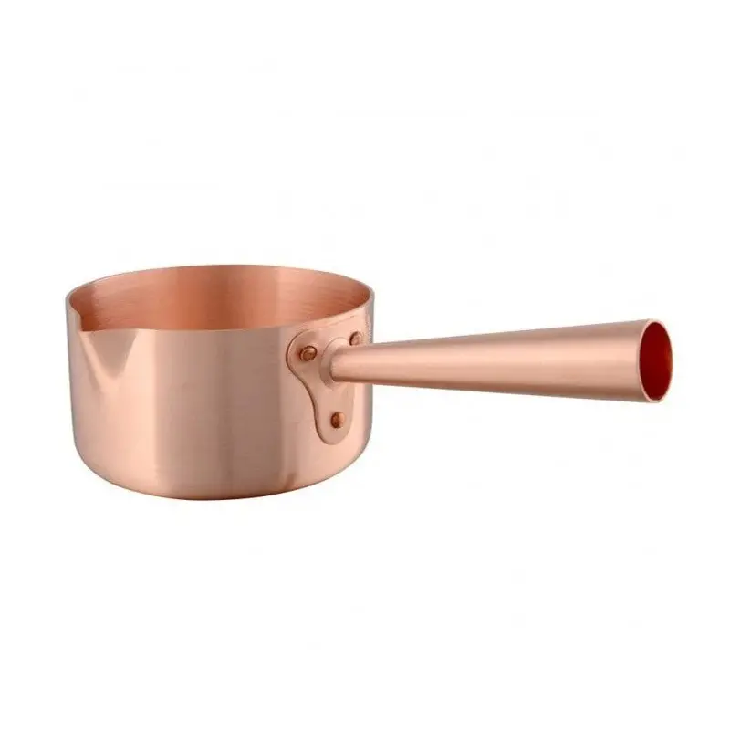 Mauviel M'Passion Copper Sugar Pan with Copper Handles - 4.68''- 0.8 L / 0.9 Qt Mauviel M'Passion Copper Sugar Pan with Copper Handles - 4.68''- 0.8 L / 0.9 Qt