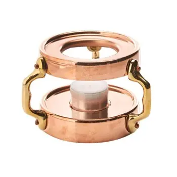 Mauviel M'Minis Mini Réchaud with Bronze Handles - 12''