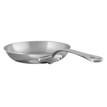 Mauviel M'Elite Stainless Steel Frypan with Stainless Steel Handles - 10.92''