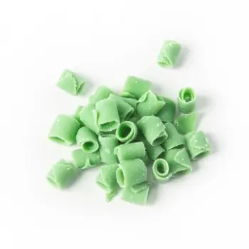 Belgian Chocolate Curls - Blossom Curls Green -12Lbs
