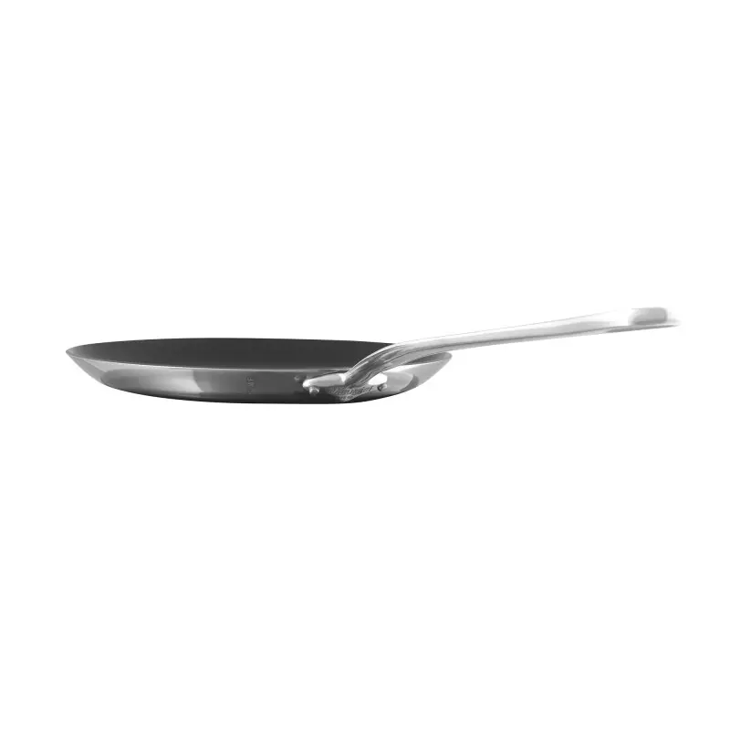 Mauviel M'Cook Stainless Steel Crepe Pan with Stainless Steel Handles - 11.7'' Mauviel M'Cook Stainless Steel Crepe Pan with Stainless Steel Handles - 11.7''