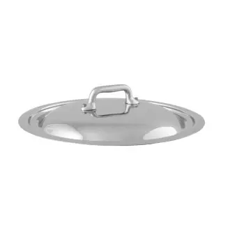 Mauviel M'Cook Stainless Steel Lid with Stainless Steel Handles - 10.92''