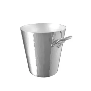 Mauviel M'30 Aluminum Champagne Bucket with Stainless Steel Handles - 7.8'' - 4.9-Qt