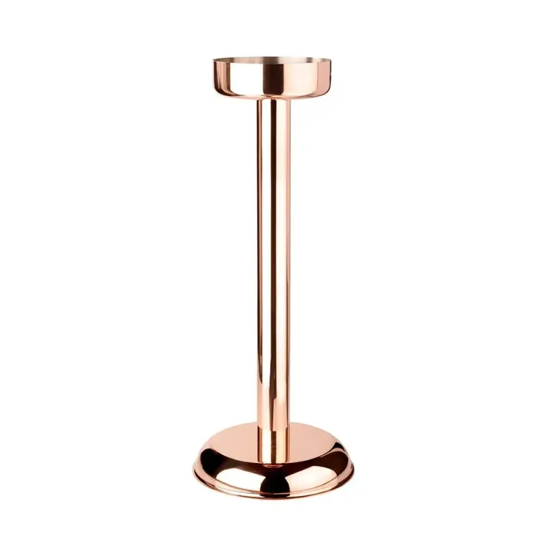 Mauviel M'30 Copper Champagne Bucket Holder - 28.08'' Mauviel M'30 Copper Champagne Bucket Holder - 28.08''
