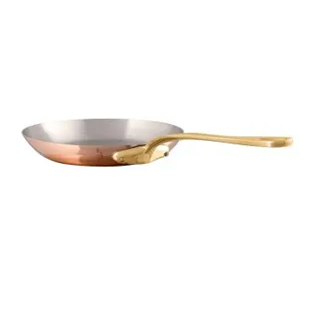 Mauviel M'200 B Copper Frypan with Bronze Handles - 7.8''