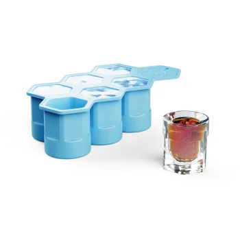 Ice-Shot Hexagon Cup Silicone Mold - 6 Cavities