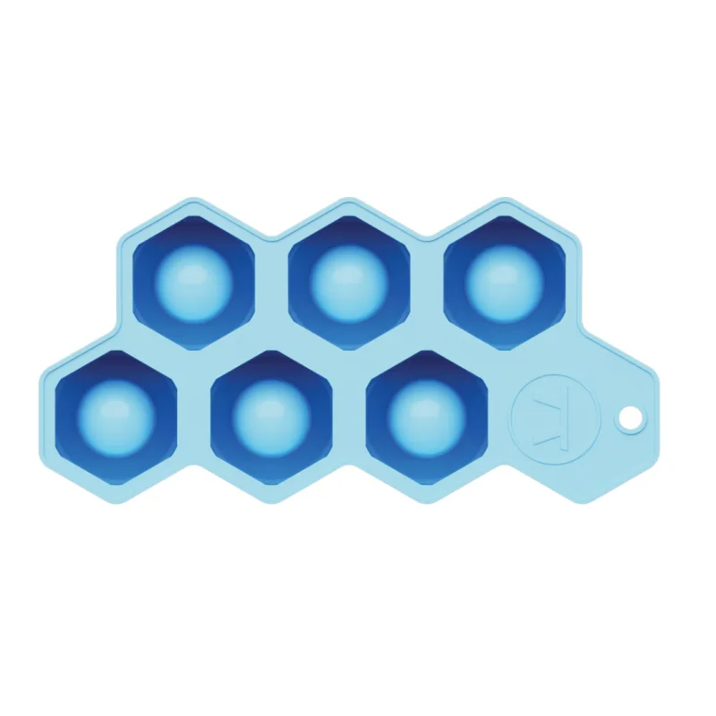 Ice-Shot Hexagon Cup Silicone Mold - 6 Cavities