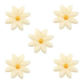 Belgian Chocolate Decoration - Daisy Decorations - 2 cm - 300 pcs