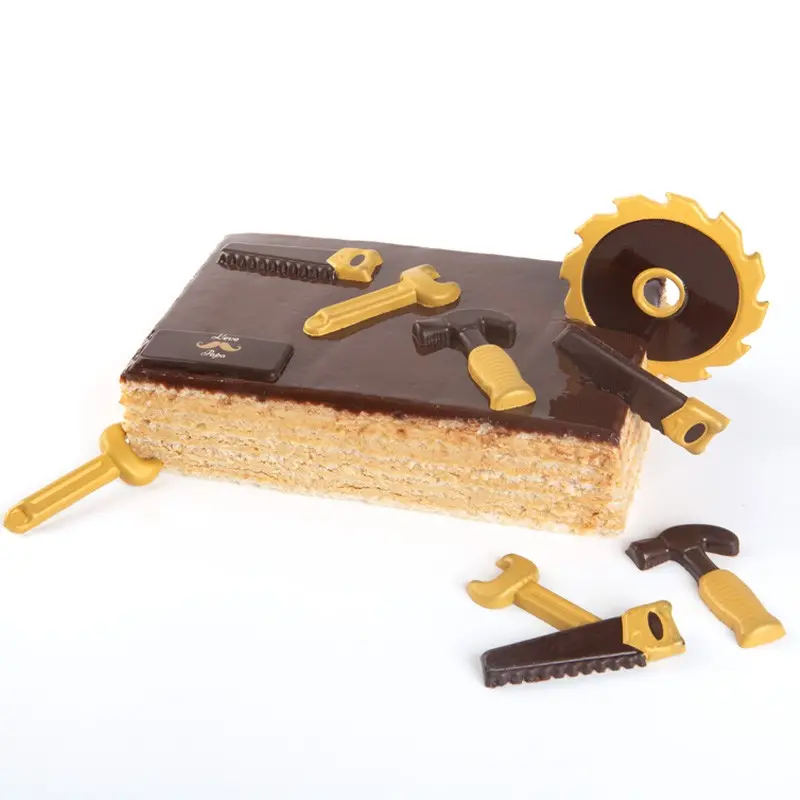 Belgian Chocolate Decoration - Tools Decorations - 48 pcs