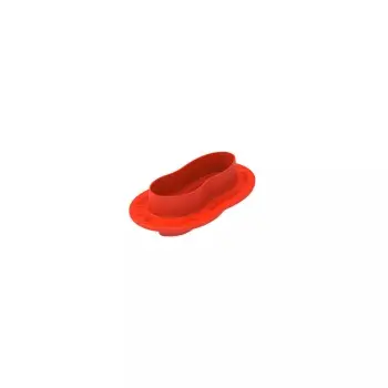 Silikomart Professional Arachide 30 Afternoon Tea Portion Silicone Pastry Mold - 72 x 29 h 27 mm - 30ml - 12 cavity