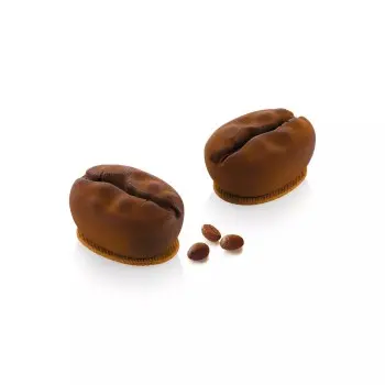 Silikomart Professional Caffe 110 Single Portion Silicone Pastry Mold - 58 x 78 h 40 mm - 110ml - 8 cavity