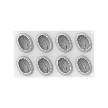 Silikomart Professional Caffe 110 Single Portion Silicone Pastry Mold - 58 x 78 h 40 mm - 110ml - 8 cavity