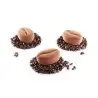 Pavoflex - MOKA Coffee Bean Professional Silicone Mold - 83 x 58 x 32 mm - 12 Cavity - 100 ml