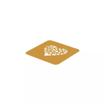 Silikomart Professional Love Decoration Stencil - by Titouan Claudet - 100 mm x 98 mm x h 1 mm- 2 pcs