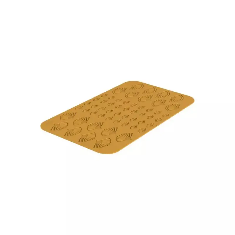 Silikomart Naturae Fans Decoration Silicone Mold - 54 cavity