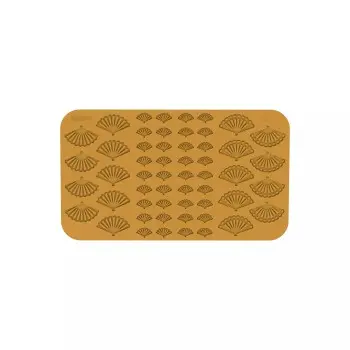 Silikomart Naturae Fans Decoration Silicone Mold - 54 cavity