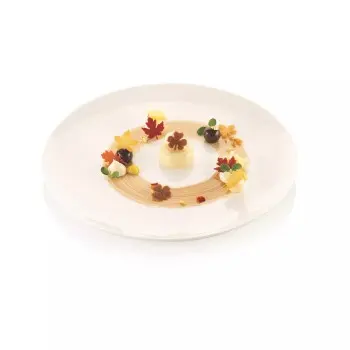 Silikomart Naturae Small Leaves Decoration Silicone Mold - 72 cavity