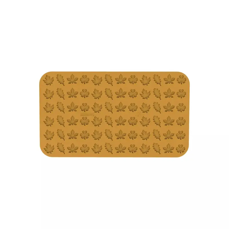 Silikomart Naturae Small Leaves Decoration Silicone Mold - 72 cavity