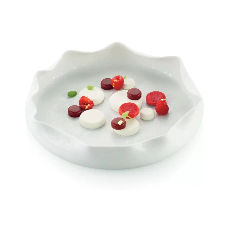 Silikomart Naturae Round Cylinders Decoration Silicone Mold - by Michele Abbatemarco - 26 cavity