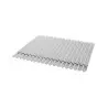 Aluminium wavy sheets - 400 mm x 300 mm x h 9 mm - 2 pcs