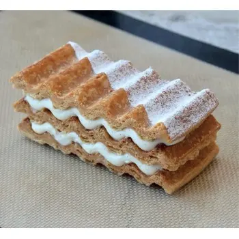 Aluminium wavy sheets - 400 mm x 300 mm x h 9 mm - 2 pcs