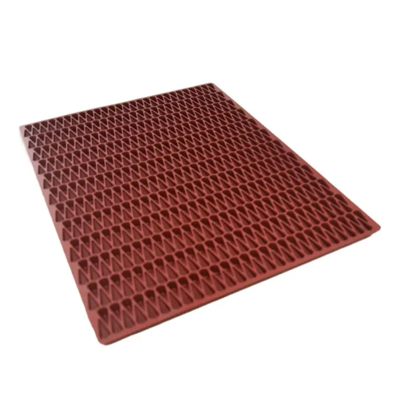 SILMAE Professional Silicone Pastry Mold - Mini Eggs Inserts - by Bertrand Balay - 3 mm x 9 mm x 9 mm – 0,7 ml - 148 cavity