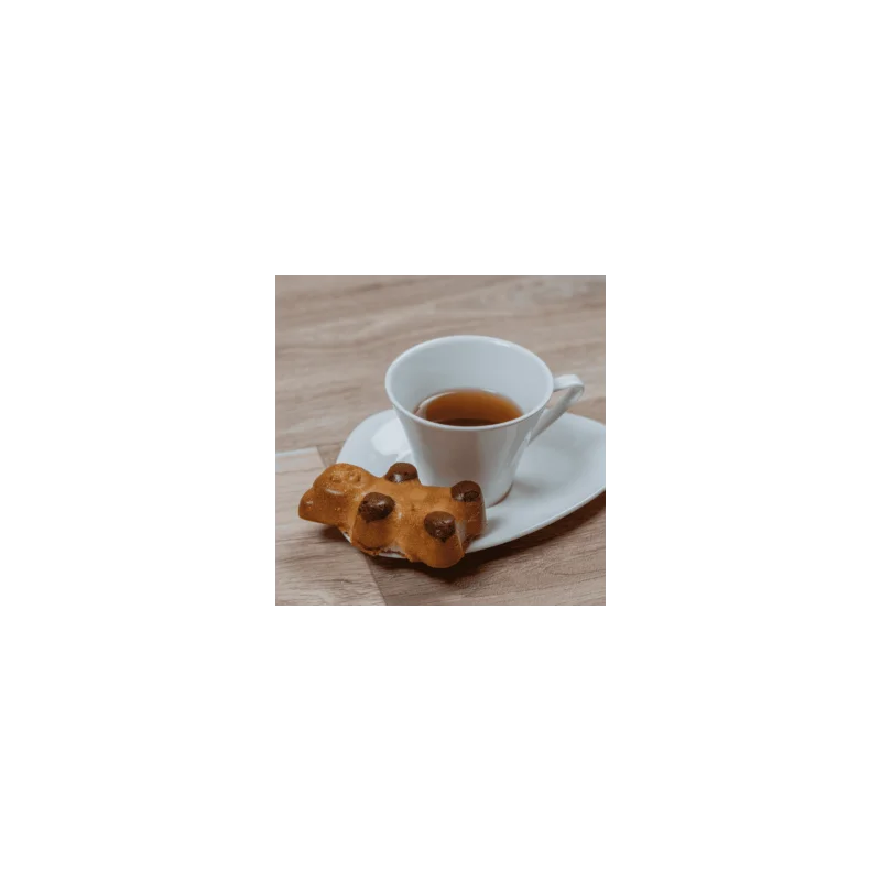 SILMAE Silicone Teddy Bear Mold - 105mm x 62mm x 29,5mm - 10 Cavity - 118ml