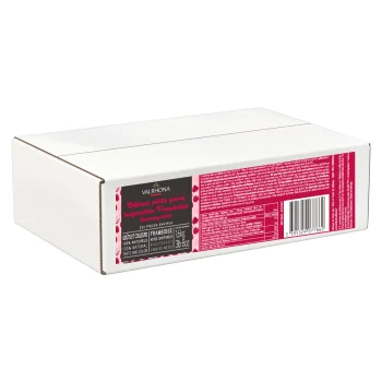 Valrhona Raspberry Inspiration Sticks 7g - 31% Cocoa - Box of 220 sticks