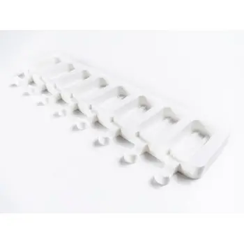 Professional Silicone Silicone Mould Striped Ice Cream - 38 x 13 x 2 cm