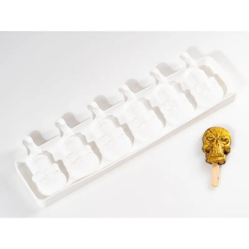 Professional Silicone Silicone Mould Skull - 26 x 11 x 3 cm