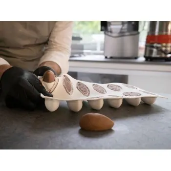 Professional Silicone Silicone Mould Quenelle - 29 x 17 x 4 cm
