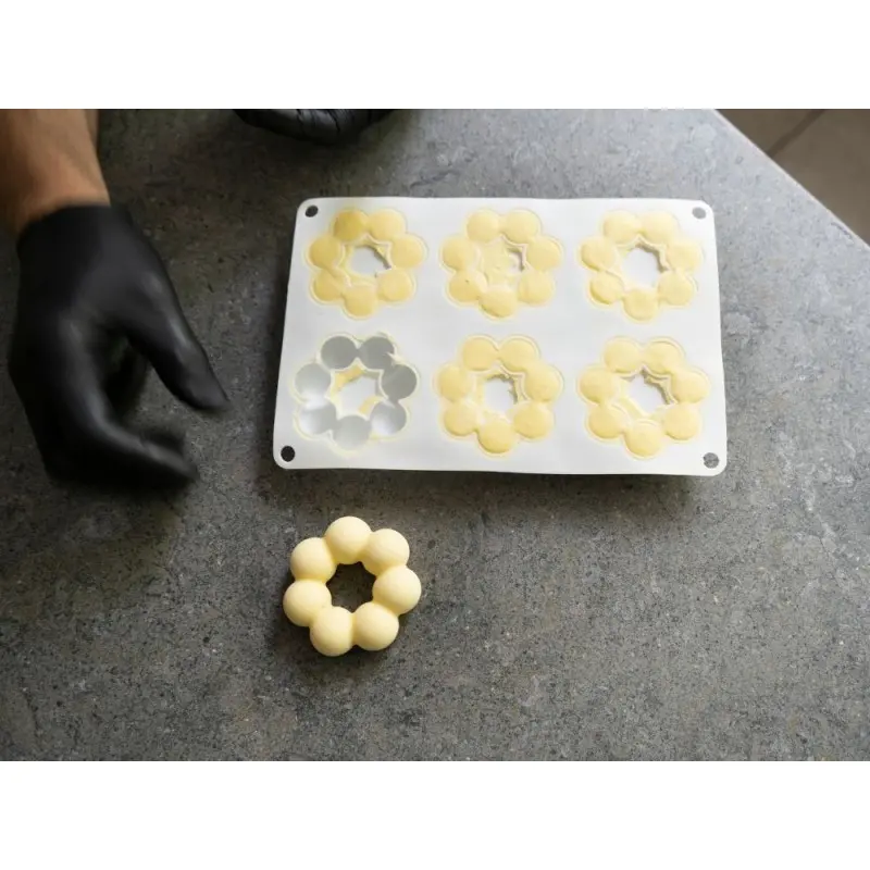 Professional Silicone Silicone Mould Flower - 22 x 15 x 2 cm