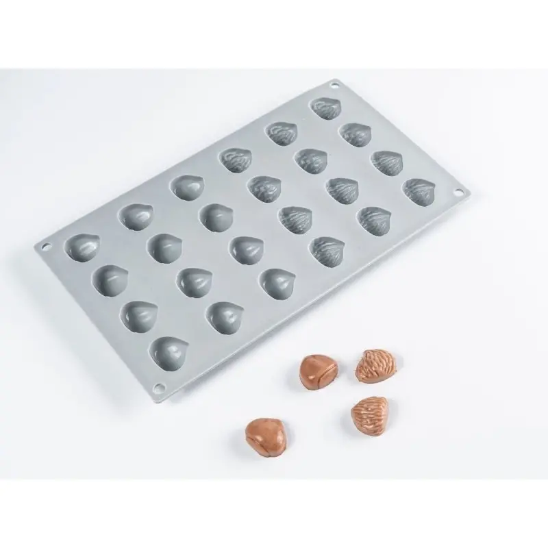 Professional Silicone Silicone Mould Chesnut - 30 x 18 x 2 cm