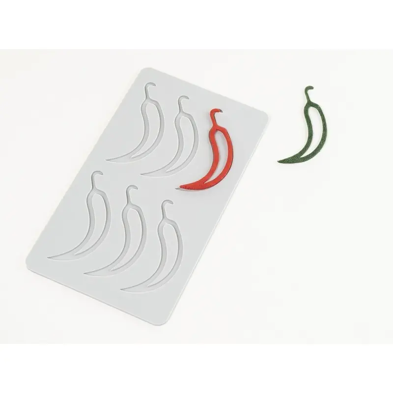 Professional Silicone Silicone Mould Chili - 8 x 12 x 1 cm