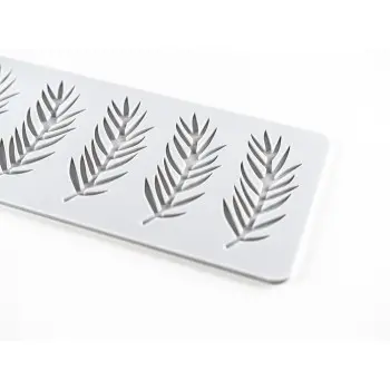 Professional Silicone Silicone Mould Fern - 21 x 9 x 1 cm