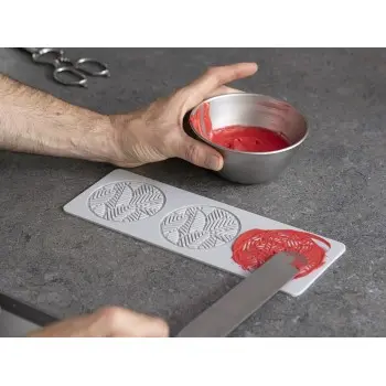 Professional Silicone Silicone Mould Fosil - 28 x 10 x 1 cm