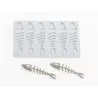 Professional Silicone Silicone Mould Sardine - 16 x 11 x 1 cm