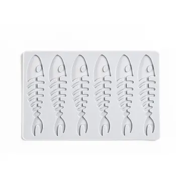 Professional Silicone Silicone Mould Sardine - 16 x 11 x 1 cm