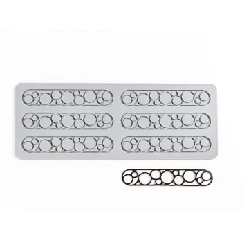 Professional Silicone Silicone Mould Bubble - 29 x 12 x 1 cm