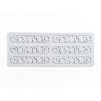 Professional Silicone Silicone Mould Bubble - 29 x 12 x 1 cm