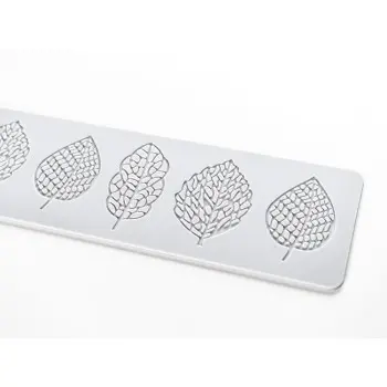 Professional Silicone Silicone Mould Mix Leaf - 39 x 8 x 1 cm